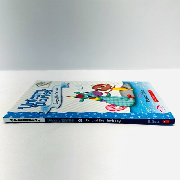 UNICORN DIARIES: Bo and the Merbaby Paperback by Rebecca Elliott Brand New - Picture 3 of 6